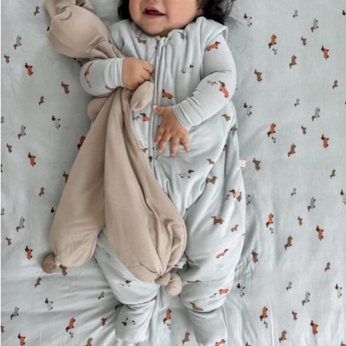 Woof Sage 1.0 TOG Bamboo Viscose Footie Sleep Sack | günamüna