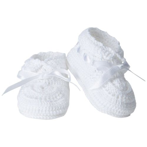 Jefferies Socks Baby-Girls Infant Hand Crochet Bootie
