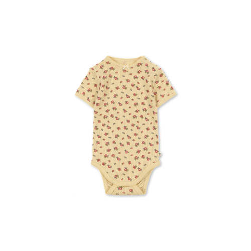 MINNIE SHORT SLEEVE BODY - carmona