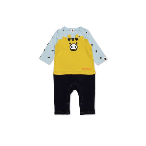 A BATHING APE® Babymilo Printed Baby Onesie