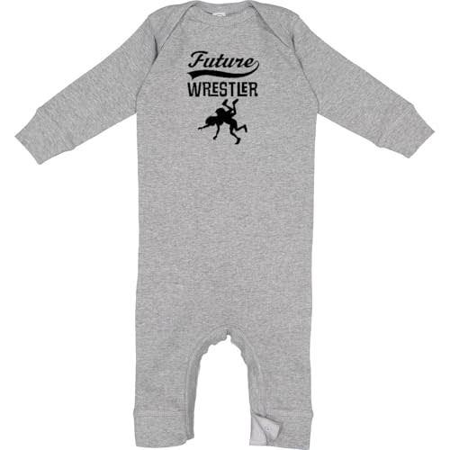 inktastic Wrestling Future Wrestler Baby Romper Coveralls