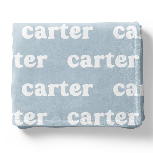 Baby Blues Personalized Color Blanket