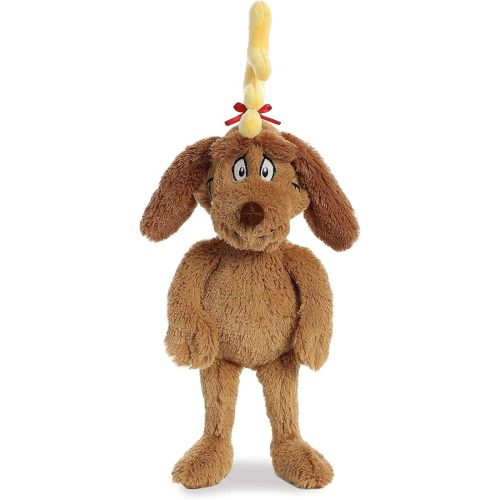 Aurora® Whimsical Dr. Seuss™ Max Stuffed Animal - Officially Licensed Plush for Imaginative Play - Perfect for Kids and Adults - Brown 16.5 Inches