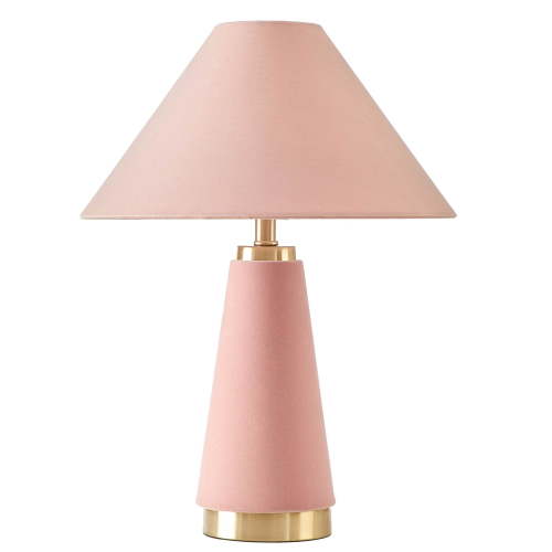 Beautiful Rose Pink Velvet Table Lamp by Drew Barrymore - Walmart.ca