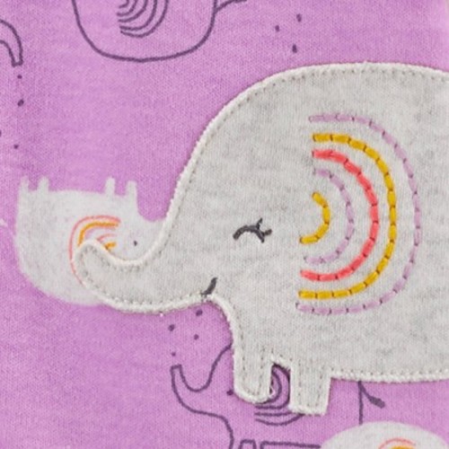 Baby Girls' Elephant Sleep N' Play - Just One You® made by carter's Purple