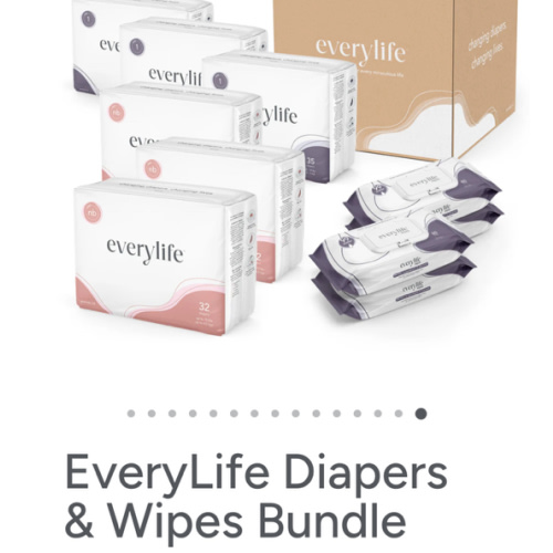 EveryLife Diapers & Wipes Bundle