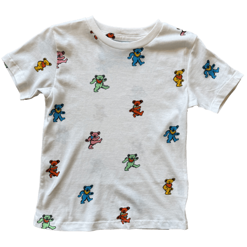 Grateful Dead Dancing Bears Print Tee
