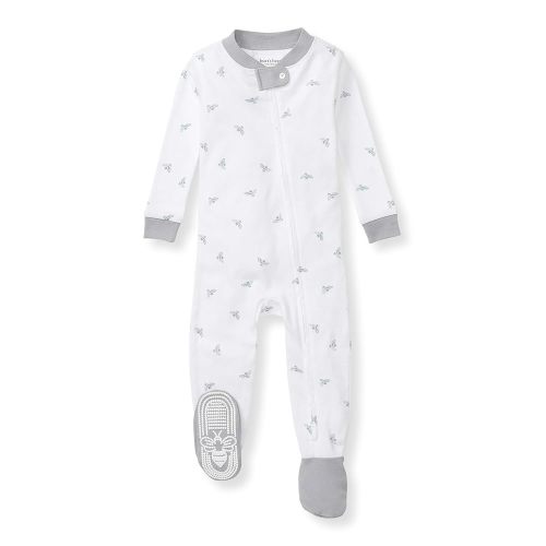 Burt's Bees Baby baby-boys Sleeper Pjs, 100% Organic Cotton, One-piece Footie, Zip Up Jumpsuit, Snug Fit Pajamas