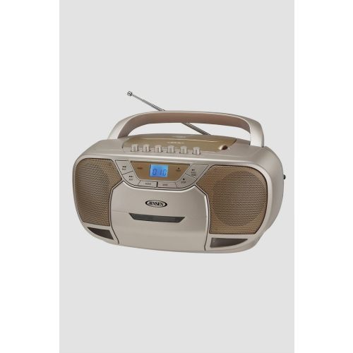 Jensen CD590 Portable Bluetooth CD Cassette AM/FM Boombox