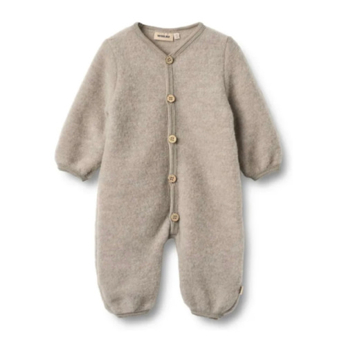 Wheat - Levi Merino Wool Jumpsuit - Beige | Smallable