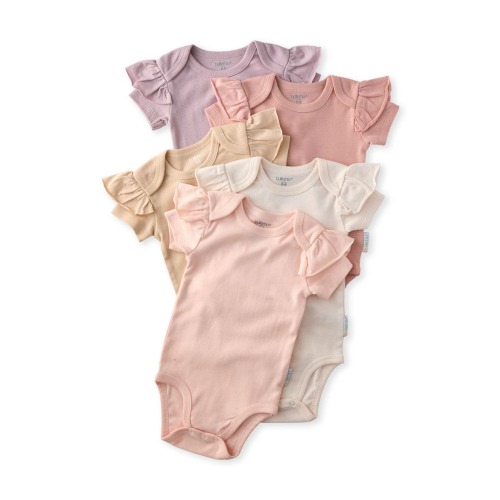 Rory 5-Pack Assorted Bodysuits, 3-6M