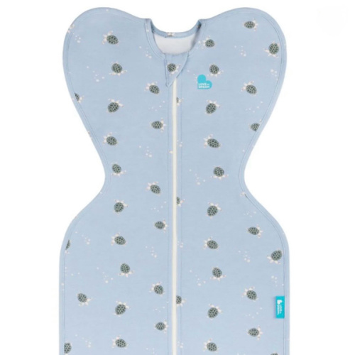 Swaddle Up™ 1.0 TOG Cotton Mist Blue Turtally