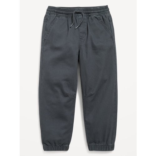 Barrel-Leg Twill Jogger Pants for Toddler Boys