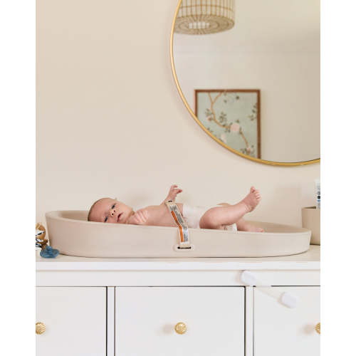 Wipeable Changing Pad  / Oatmeal