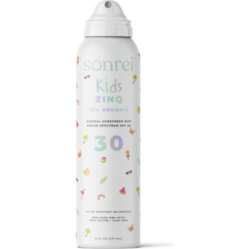 Kids Zinq Organic SPF 30 Mineral Mist Sunscreen - Sonrei Skin | Maisonette