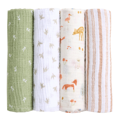 Muslin Swaddle (4 Pack)