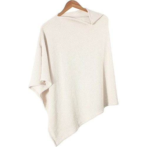 Beige Nursing Cover for Breastfeeding, Soft Breathable Privacy Feeding Shawl, Portable Breast Feeding Covers for Women
