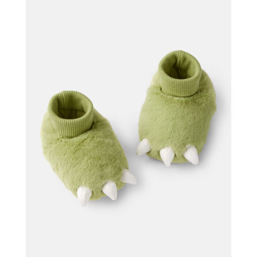 Baby Boy Dinosaur Slippers - Green | Carter's