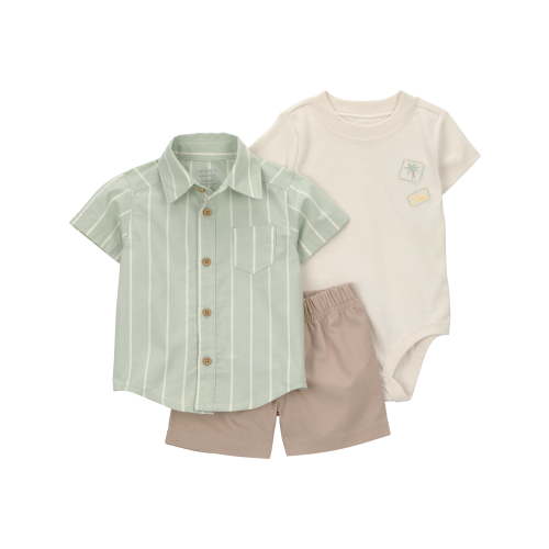 Carter's Child of Mine Baby Boy Outfit Set, 3-Piece, Sizes 0/3-24 Months