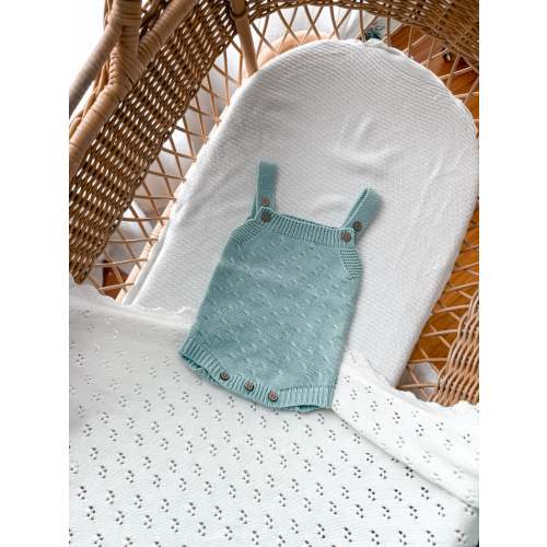 Haven Sleeveless Romper - Sea Mist | Newborn