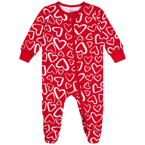 Baby Neutral Red Hearts Sleep 'N Play – Gerber Childrenswear