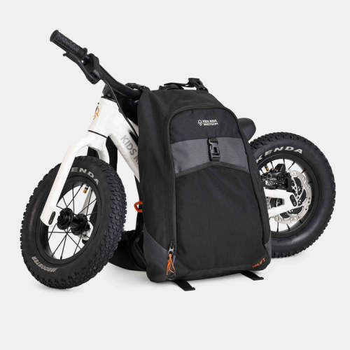 Uplift Balance Bike Backpack: World's First Kids Bike Carrier Bag – Kids Ride Shotgun USA