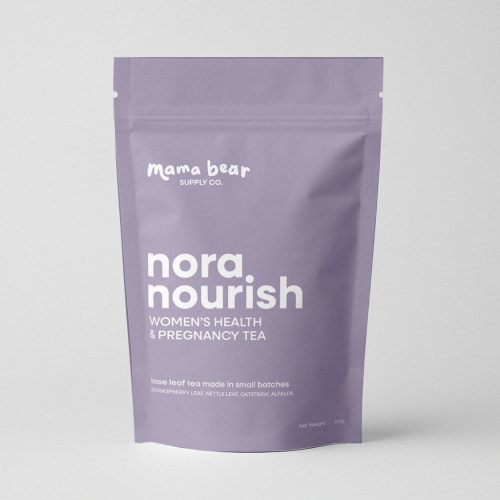Nora Nourish Pregnancy Tea - Red Raspberry Leaf Tea for Pregnancy – Mama Bear Supply Co.