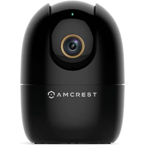 Amcrest 4MP WiFi Camera Indoor, Dog Camera, Sound & Baby Monitor, Human & Pet Detection, Motion-Tracking, w/ 2-Way Audio, Pan/Tilt Wireless IP Camera, Night Vision, Smart Home ASH41-B