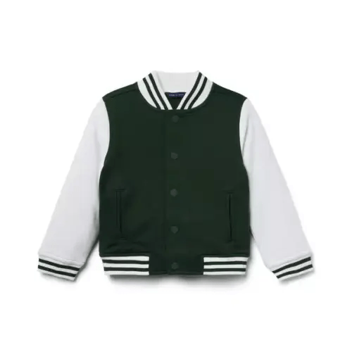 Boy Mountain Green The Classic Bomber Jacket by Janie and Jack