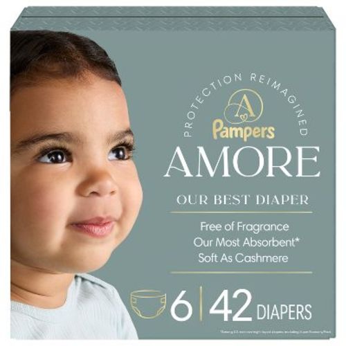 Amore by Pampers Diapers Super Pack - Size 6 - 42ct