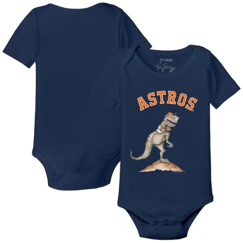Infant Houston Astros Tiny Turnip Navy TT Rex Bodysuit