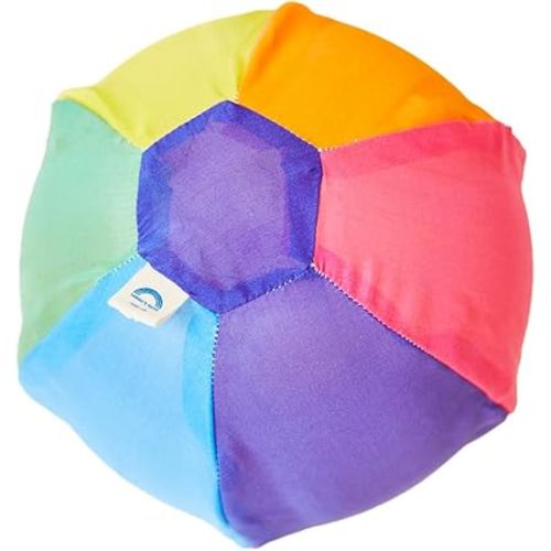 Sarah's Silks Rainbow Balloon Ball | Reusable Safe Balloon Toy for Children