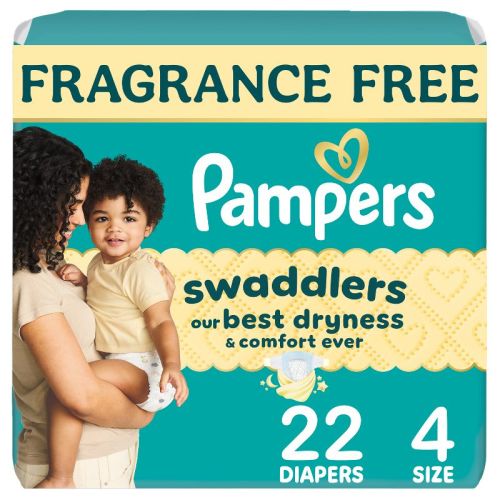 Pampers Swaddlers Sensitive Disposable Diapers - Size 4 - 22ct