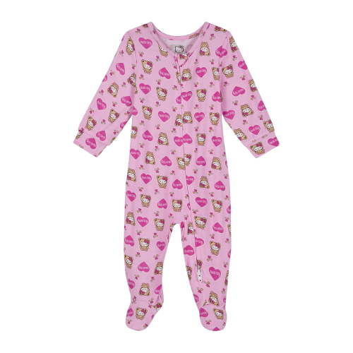 Hello Kitty Baby One-Piece Footed Blanket Sleeper, Sizes NB-9M