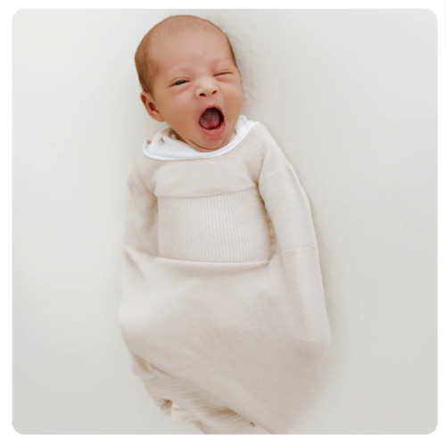 Bamboo Pure Beige Swaddle Sleep Sack – Swaddelini