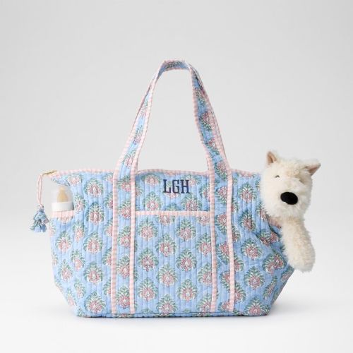 Block Print Diaper Bag