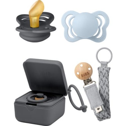 Pacifer, Pacifier Box & Pacifier Clip Set