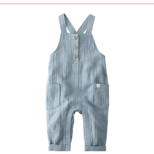 little planet by carter's unisex-baby Organic Cotton Gauze Overall Jum – Baby and Toys