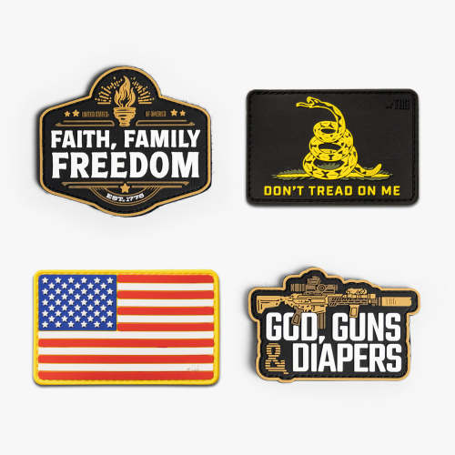 Freedom Patch Bundle | Tactical Baby Gear