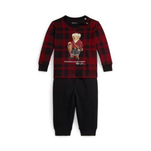 Baby Boys 2-Piece Jersey T-Shirt and Fleece Pants Set