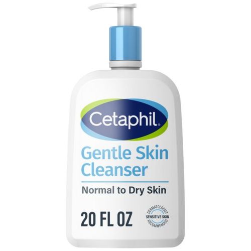 Cetaphil Gentle Face Wash Cleanser for Normal to Dry Skin - 20 fl oz