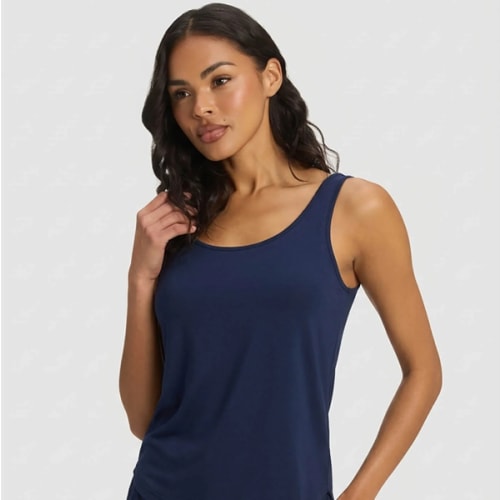 Women's Bamboo Stretch-Knit Lounge Tank Top | Cozy Earth