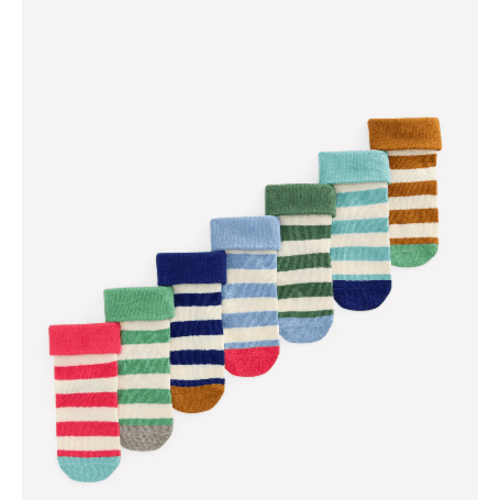 Boden 7-Pack Baby Socks