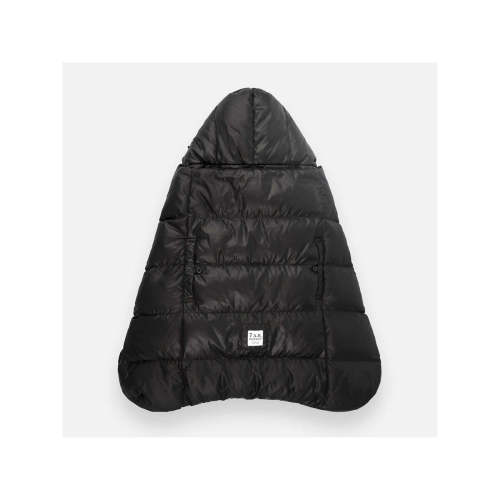 7AM Enfant K-Poncho in Black Plush Heavyweight – Bambi Baby
