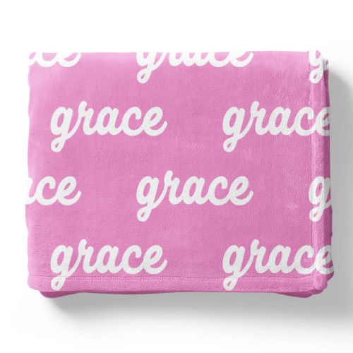 Personalized Color Blanket | Bright Neons