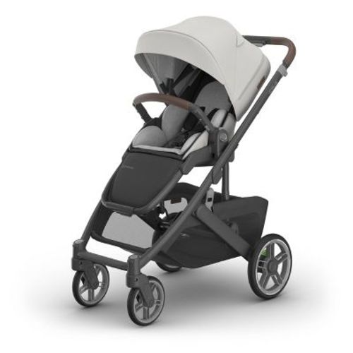 UPPAbaby Cruz V3 Full-Size Stroller - Savannah: Flat-Free Tires, 50 lbs Weight Capacity, Machine Washable Seat Pad