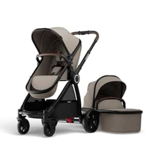 Mompush Ultimate2 Full-Size Stroller with Bassinet, Newborn to Toddler