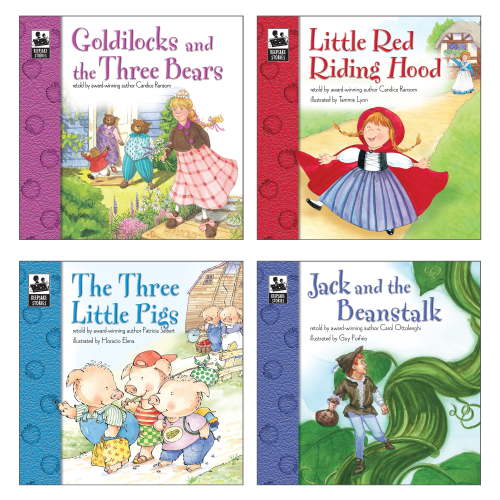 Carson Dellosa Keepsake Stories Classic Fairy Tales Collection English Book Set (4 books)