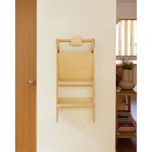Piccalio – Foldable Toddler Tower Wall Hook | Wooden Wall Hooks