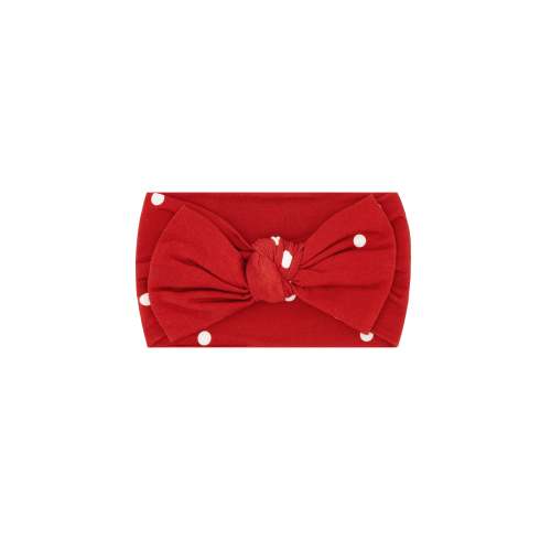 Ruby Polka Dot Headband